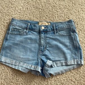 Hollister jean shorts